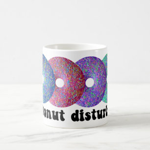 Caneca De Café Perturbação da rosquinha