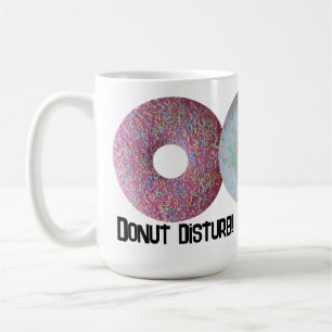 Caneca De Café Perturbação da rosquinha!