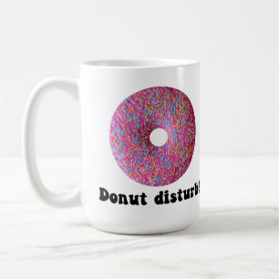 Caneca De Café Perturbação da rosquinha