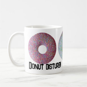 Caneca De Café Perturbação da rosquinha!