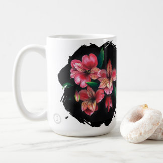 Caneca De Café Peruvian Lily Love is the answer love mug