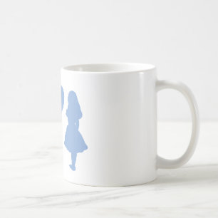 Caneca De Café Pervinca Alice azul a Alice