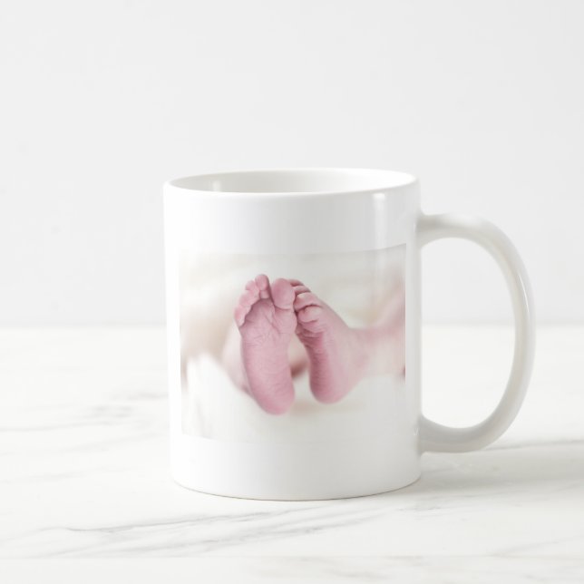 Caneca De Café Pés de Bebê (Direita)