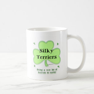 Caneca De Café Pesado de Seda Terrier, Dia de São Patrício Terrie