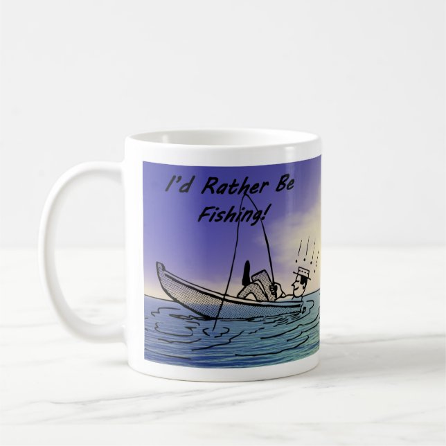Caneca De Café Pesca (Esquerda)