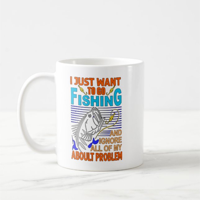 Caneca De Café Pesca ao largo_722 (Esquerda)