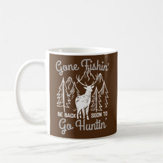 Caneca De Café Pesca Caça Hobby Cotação Pescador Deer Hunter