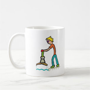 Caneca De Café Pesca Com Ímã