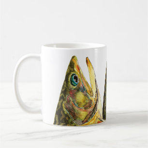 Caneca De Café Pesca com moscas
