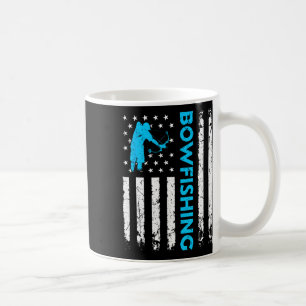 Caneca De Café Pesca de boliche Pavilhão Americano Vintage Pesca