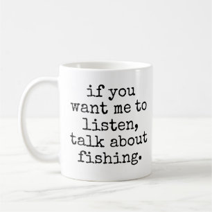 Caneca De Café Pesca de canas personalizadas