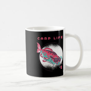 Caneca De Café Pesca De Carpas