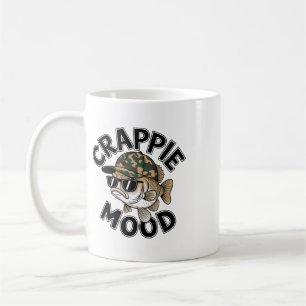 Caneca De Café Pesca de Crappie Humor de Crappie Presente Engraça