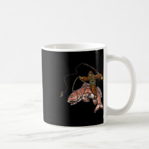 Caneca De Café Pesca de Rubicão Caça ao Pé Grande Pescadores