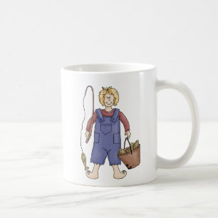 Caneca De Café pesca do hillbilly