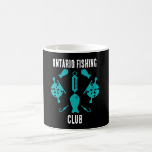 Caneca De Café Pesca do salmão canadiano