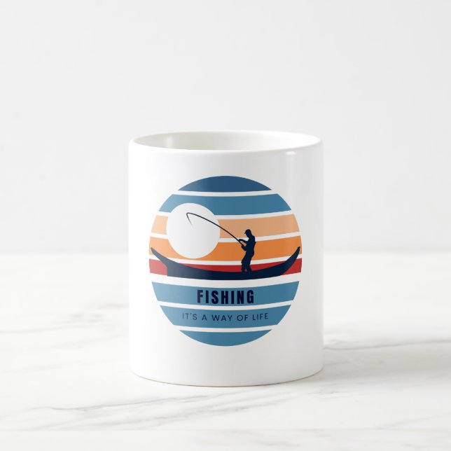Caneca De Café pesca É um Modo de Vida (Centro)