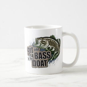 Caneca De Café Pesca Engraçada