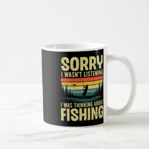 Caneca De Café Pesca legal Para Homens Pescadores B Peixes De Tru