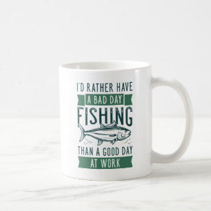 Caneca De Café Pesca no dia ruim