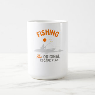Caneca De Café Pesca: O Plano de Fuga Original