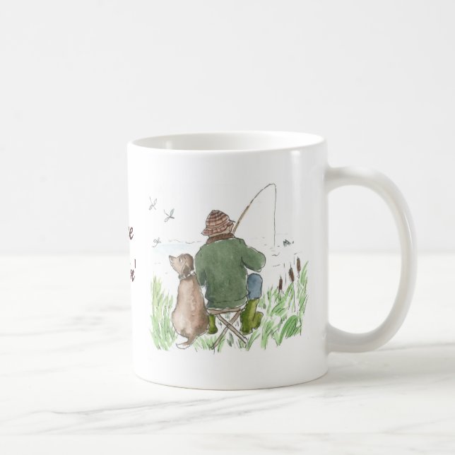 Caneca De Café Pesca solta - Mug de café (Direita)