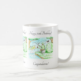 Caneca De Café Pescador 60. º aniversário - Coffee Mug