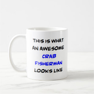 Caneca De Café pescador de caranguejo incrível