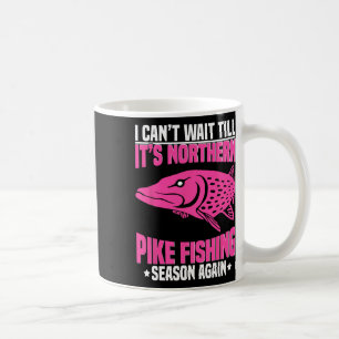 Caneca De Café Pescador de Lúcio do Norte Rede de Pesca Lúcio do