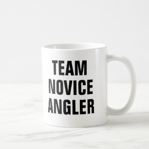Caneca De Café Pescador Novato da Equipe