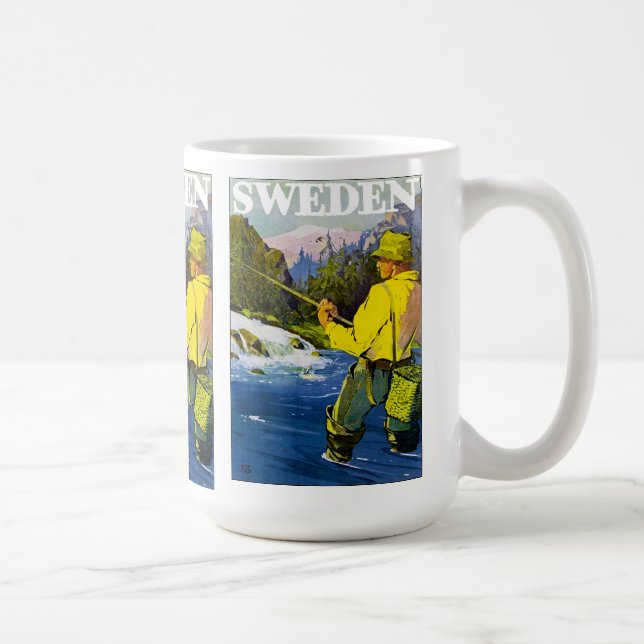 Caneca De Café Pescador sueco (Direita)