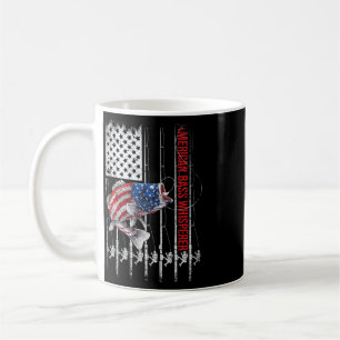 Caneca De Café Pescadores Patrióticos Americano B Pro Whisperer P