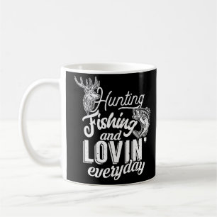 Caneca De Café Pescar E Adorar Todos Os Dias
