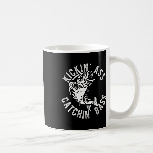 Caneca De Café Pescaria de Byss Pegando Pescadores Pescador Anzol (Direita)