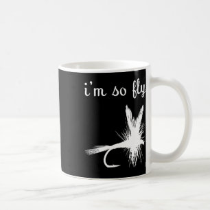 Caneca De Café Pescaria Divertida de Mosca