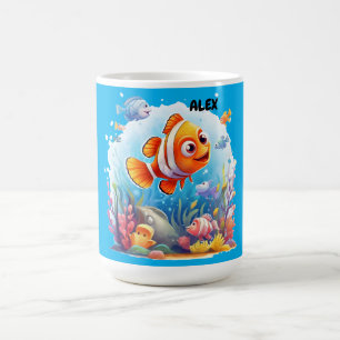 CANECA DE CAFÉ PESCAS COORDENADAS