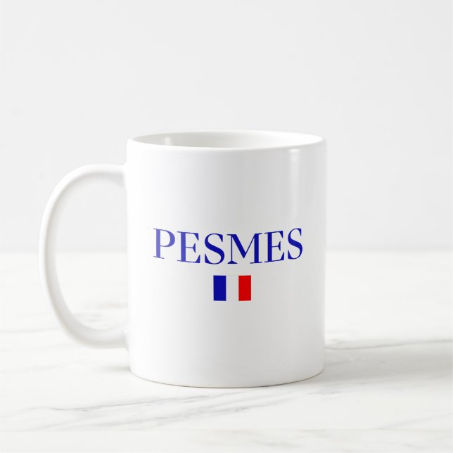Caneca De Café PESMES França (Esquerda)