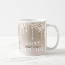 Caneca De Café Pêssego Elegante - Pêssego Beige Faux