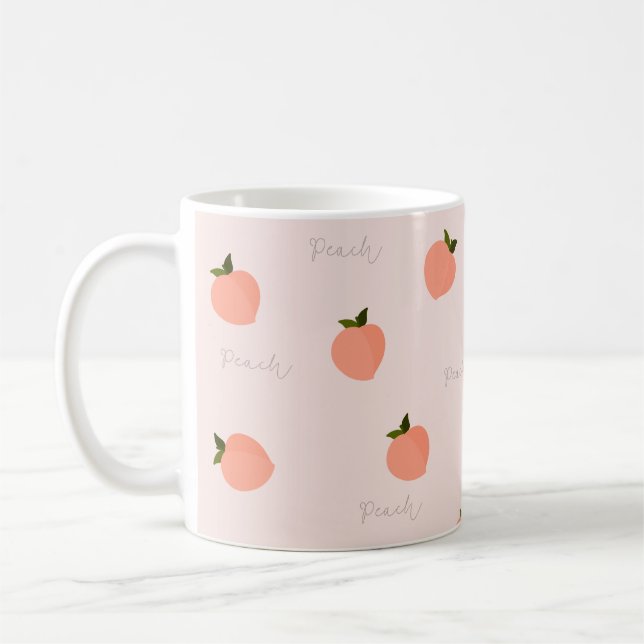 Caneca De Café Pêssego Peachify  (Esquerda)