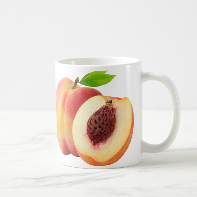 Caneca De Café Pêssegos de nectarina (Direita)