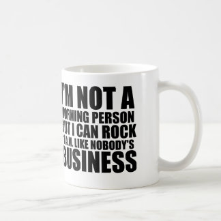 Caneca De Café pessoa da manhã