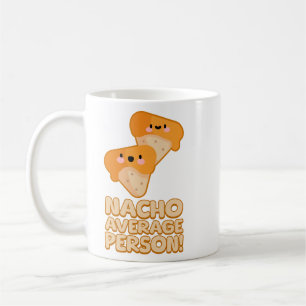 Caneca De Café Pessoa Média Nacho! Cute Nacho Pun