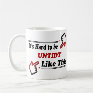 Caneca De Café Pessoa untidy engraçada