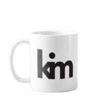 Caneca de café pessoal de Kim