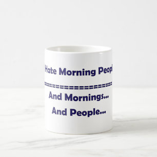 Caneca De Café Pessoas da manhã