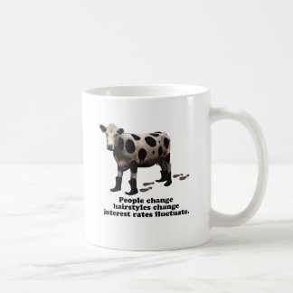 Caneca De Café Pessoas da mudança - vaca extremamente secreto