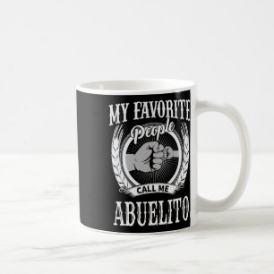 Caneca De Café Pessoas Favoritas Chamam-me Abuelito Espanhol Mexi