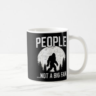 Caneca De Café Pessoas Introvertidas Engraçadas Bigfoot Não é um