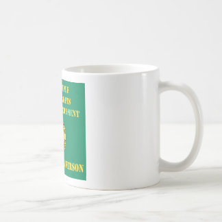 Caneca De Café Pessoas livres, mercados livres & o governo