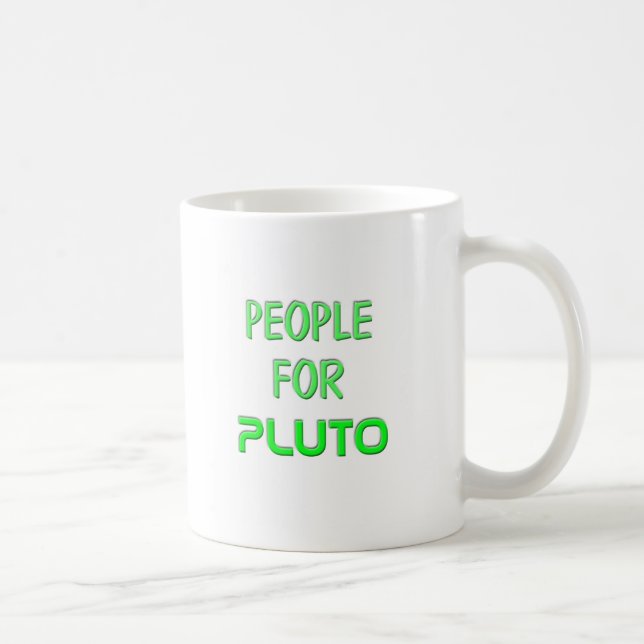 Caneca De Café Pessoas para Pluto (Direita)